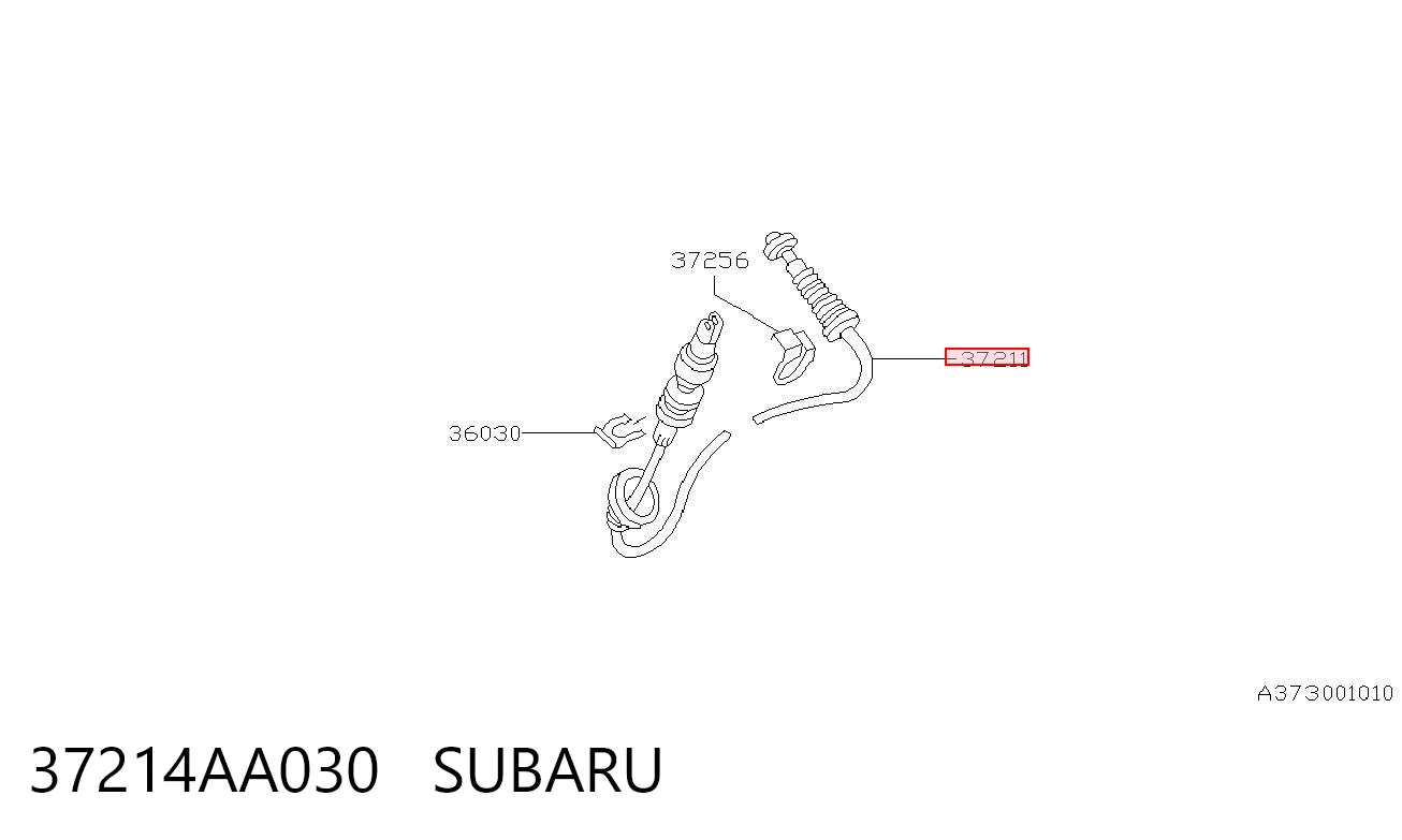 37214AA030 Subaru Linka sprzęgła