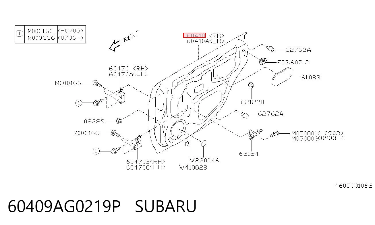 Kupić Drzwi tylne prawe Subaru Legacy IV B13 w dobrej cenie