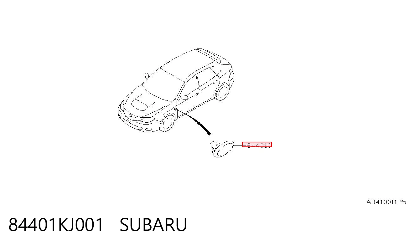 84401KJ001 Subaru