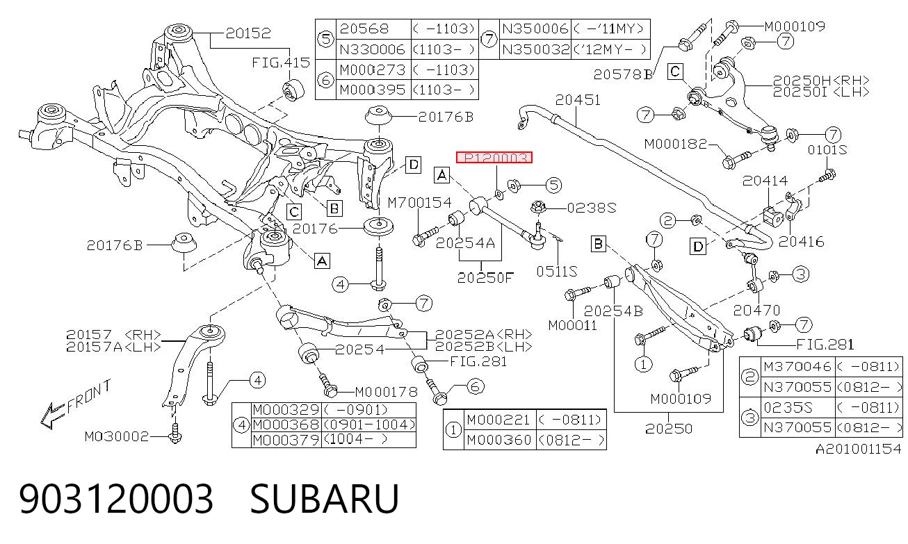 903120003 Subaru