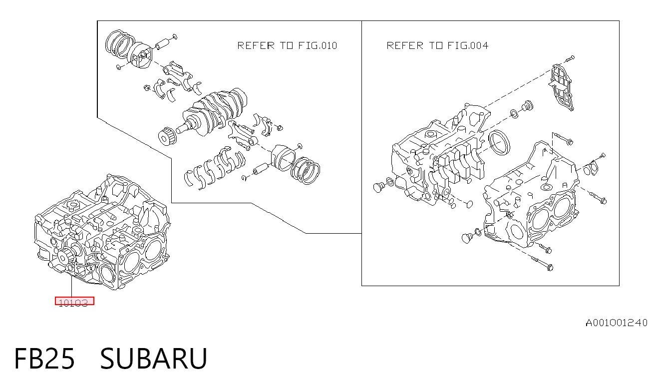 Silnik w komplecie do Subaru Forester IV S13, SJ