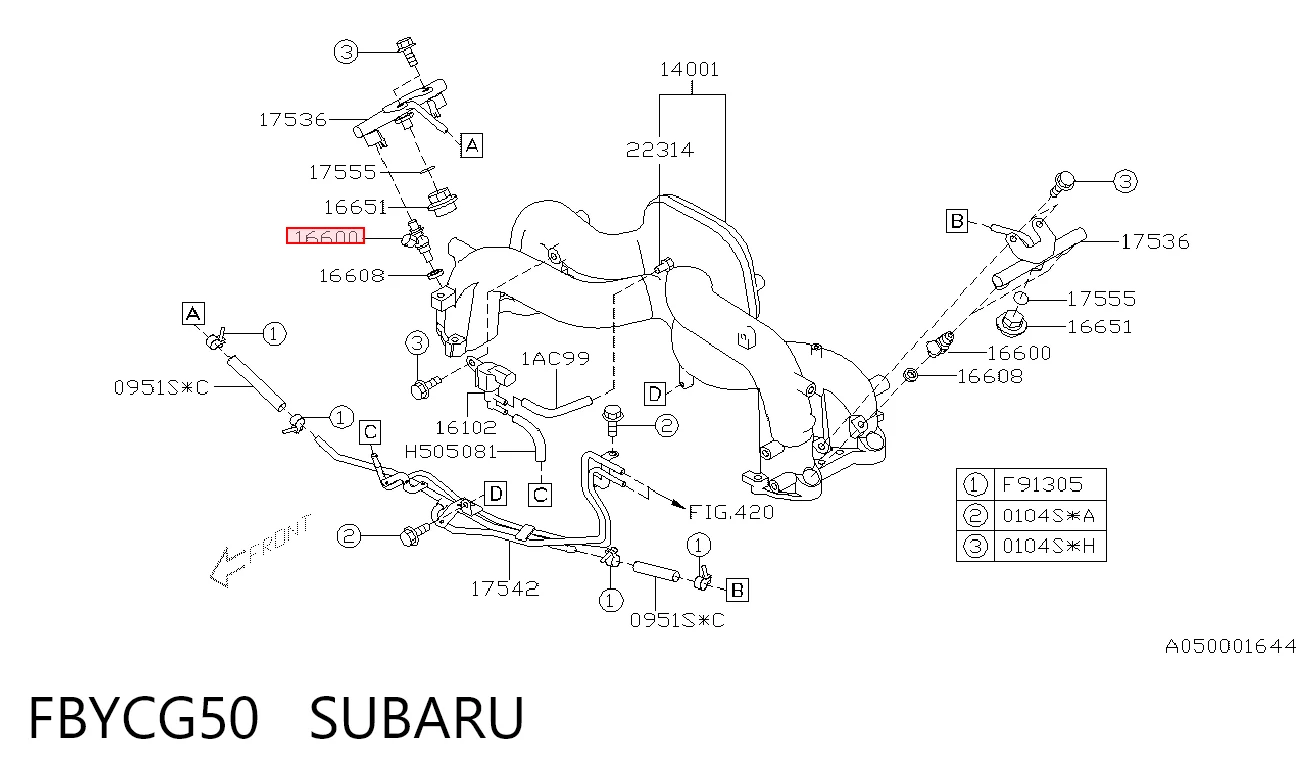 Do koszyka Wtryskiwacz paliwa Subaru Impreza II GD
