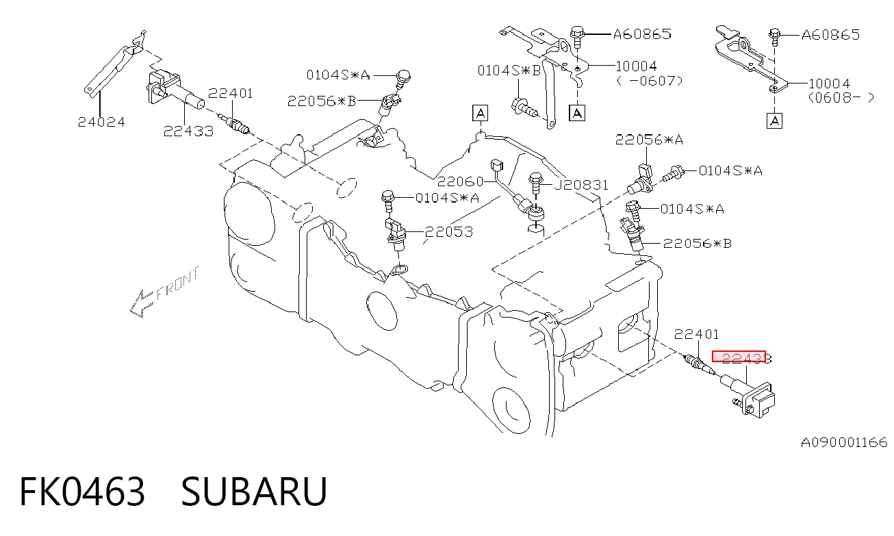FK0463 Subaru Cewka zapłonowa