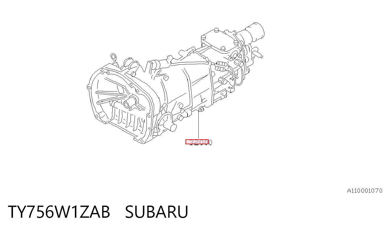Mechaniczna skrzynia biegów w komplecie do Subaru Forester III S12, SH