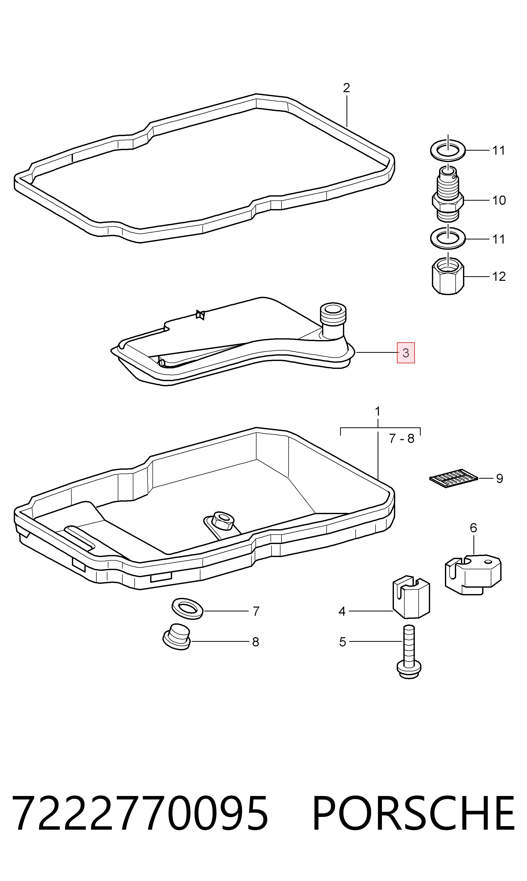 7222770095 Porsche