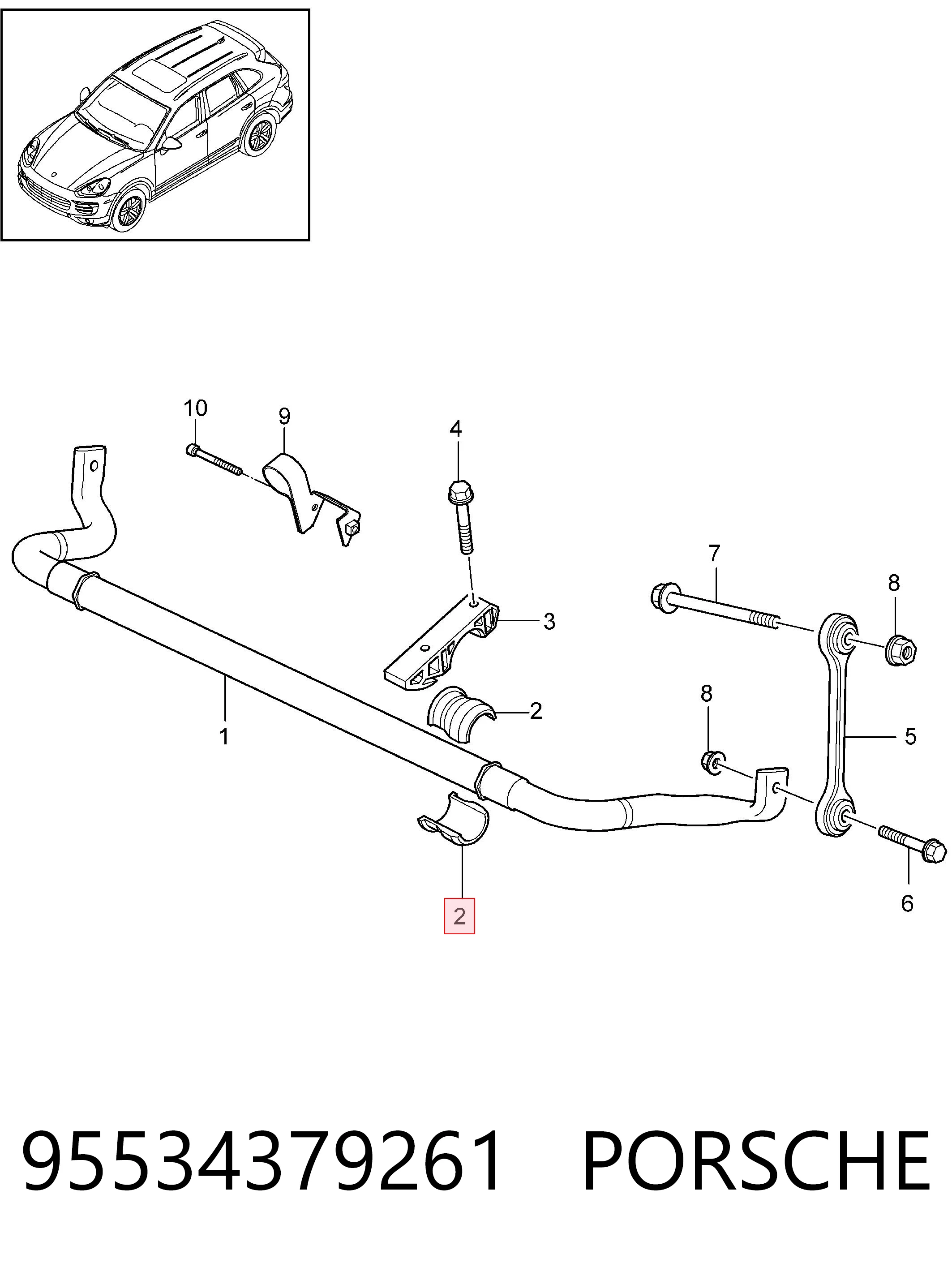 95534379261 Porsche