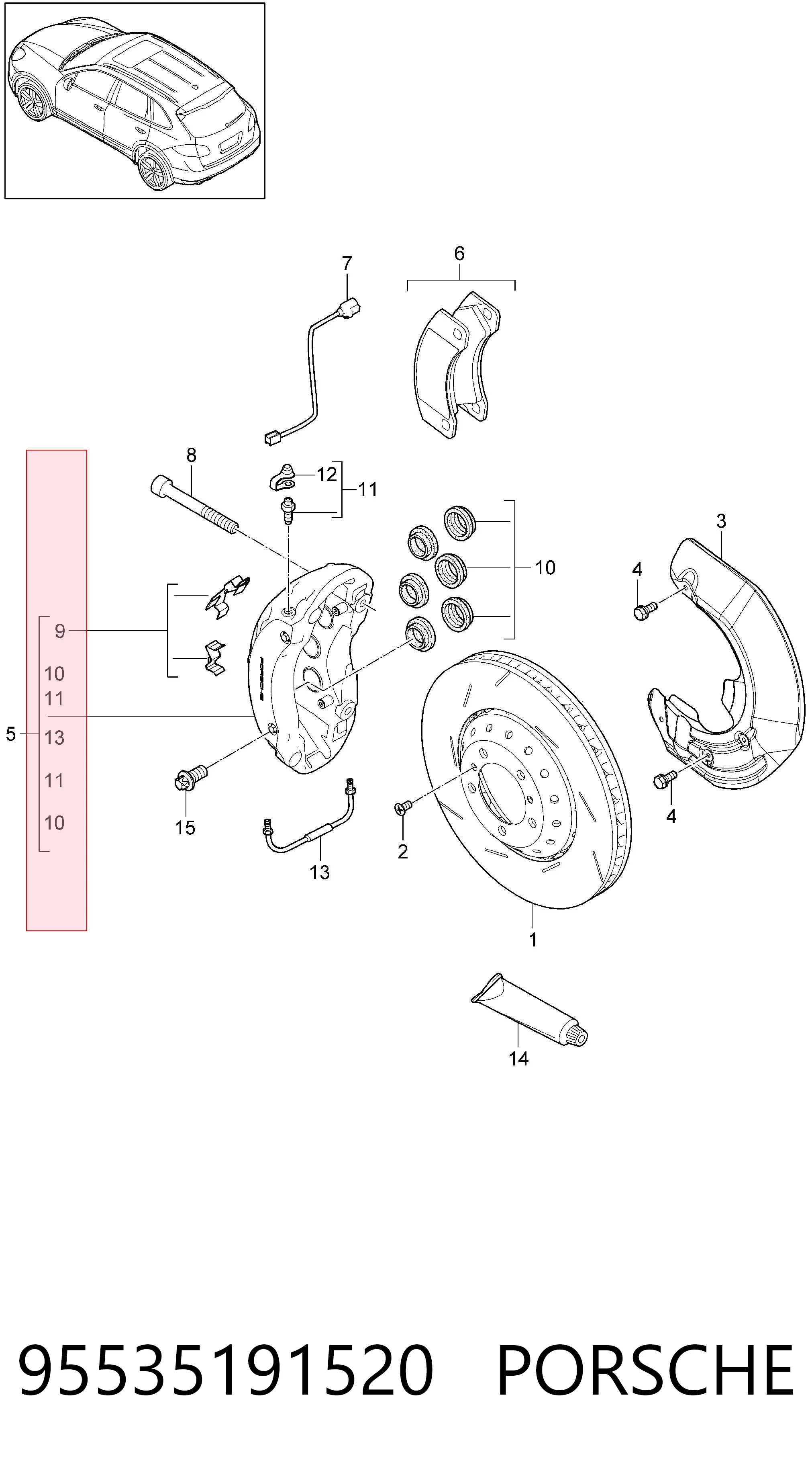 95535191520 Porsche