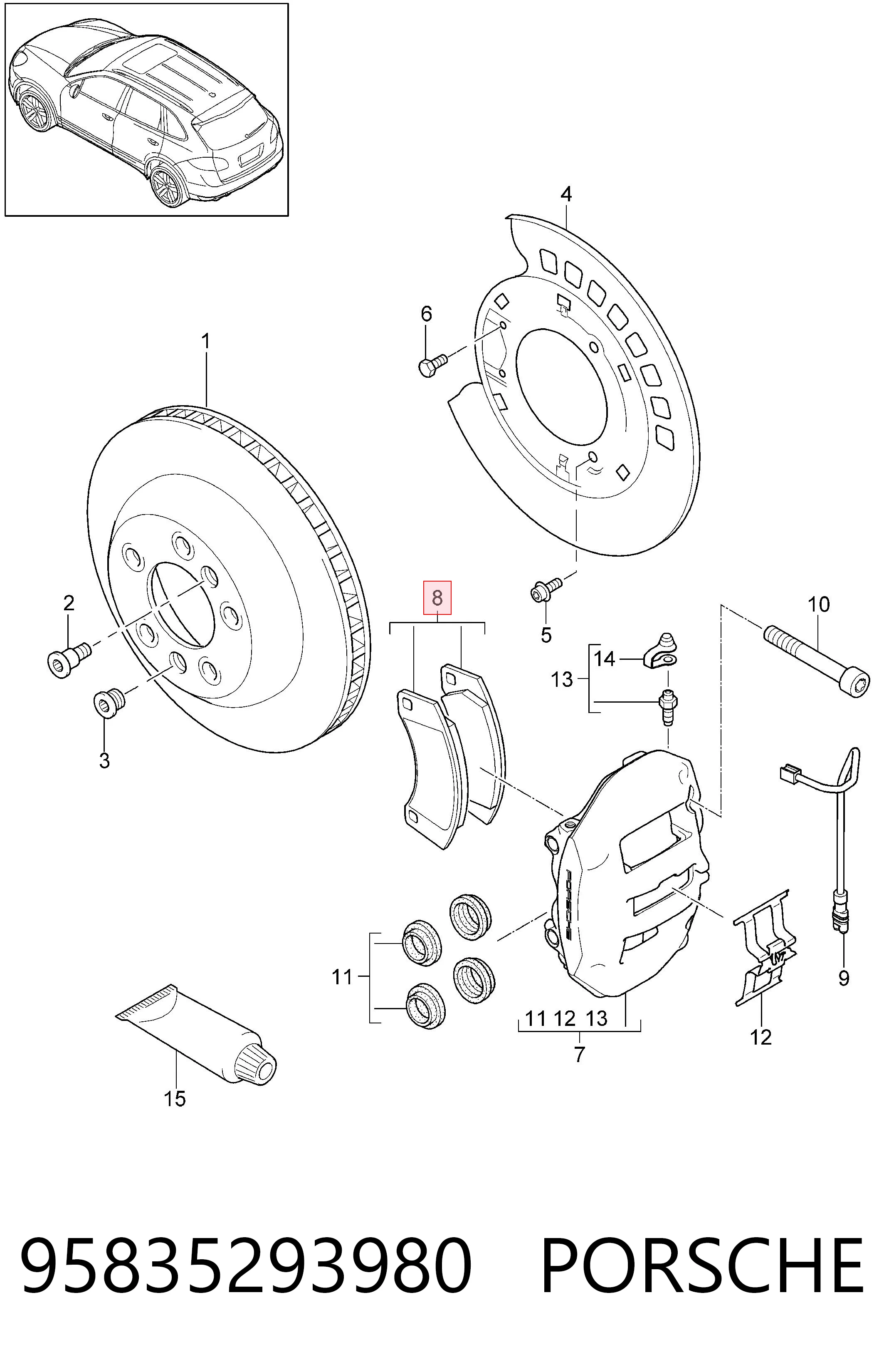 95835293980 Porsche