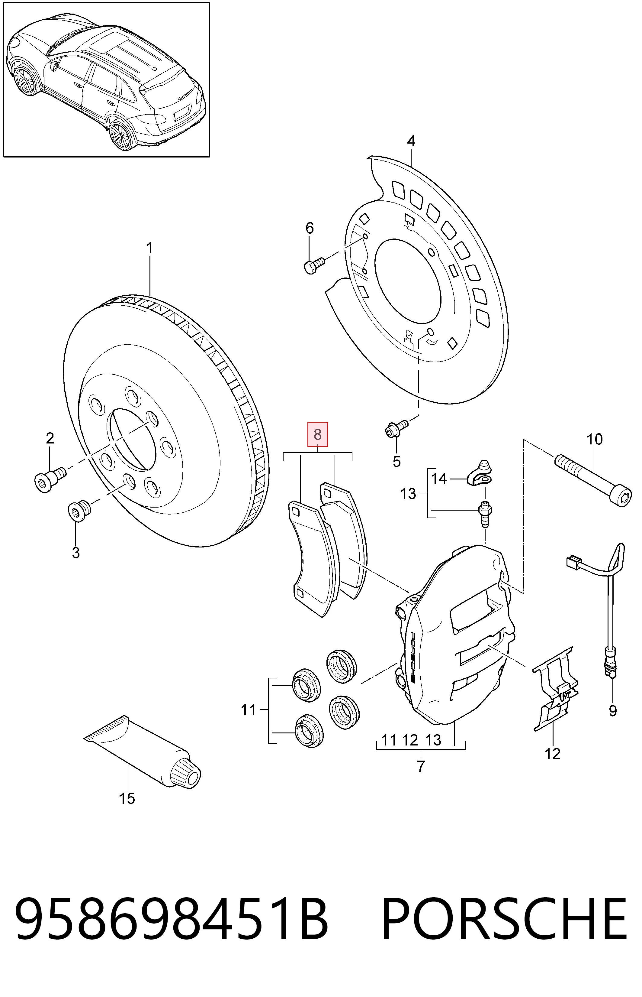 958698451B Porsche