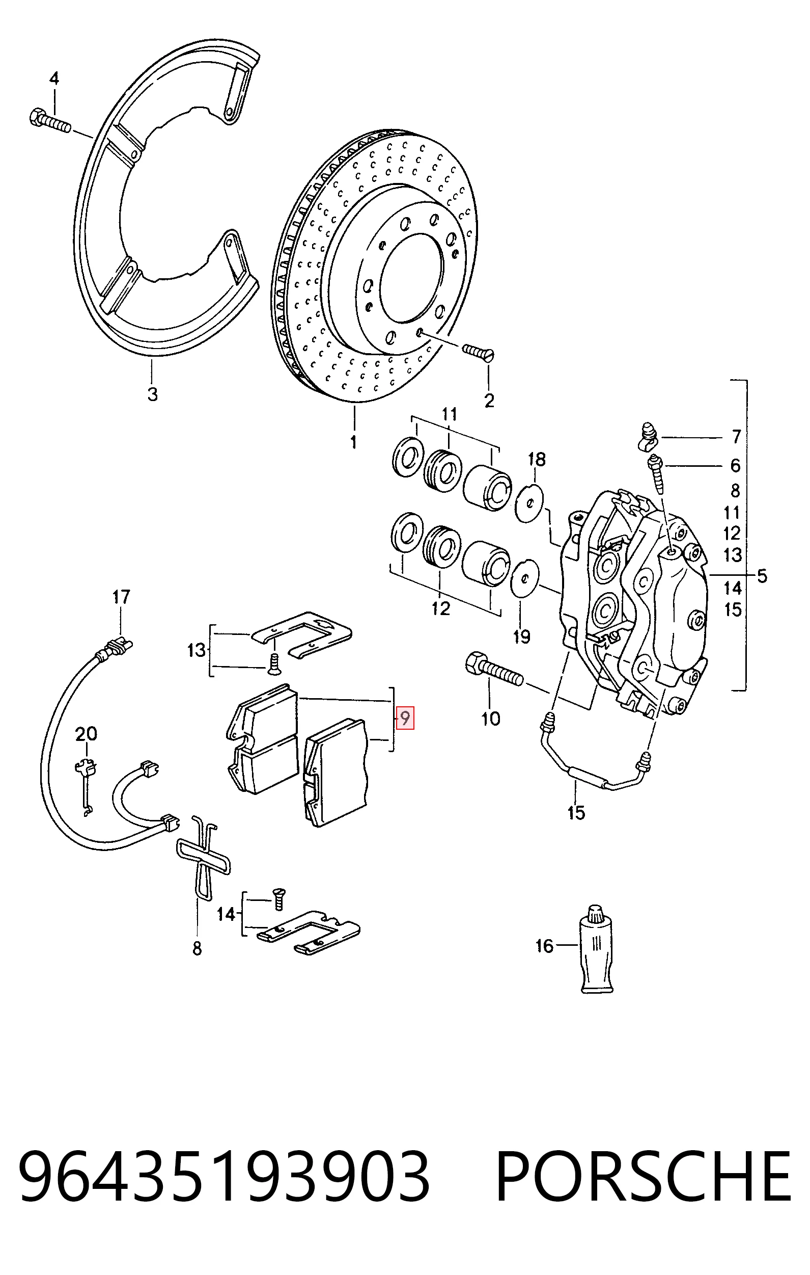96435193903 Porsche
