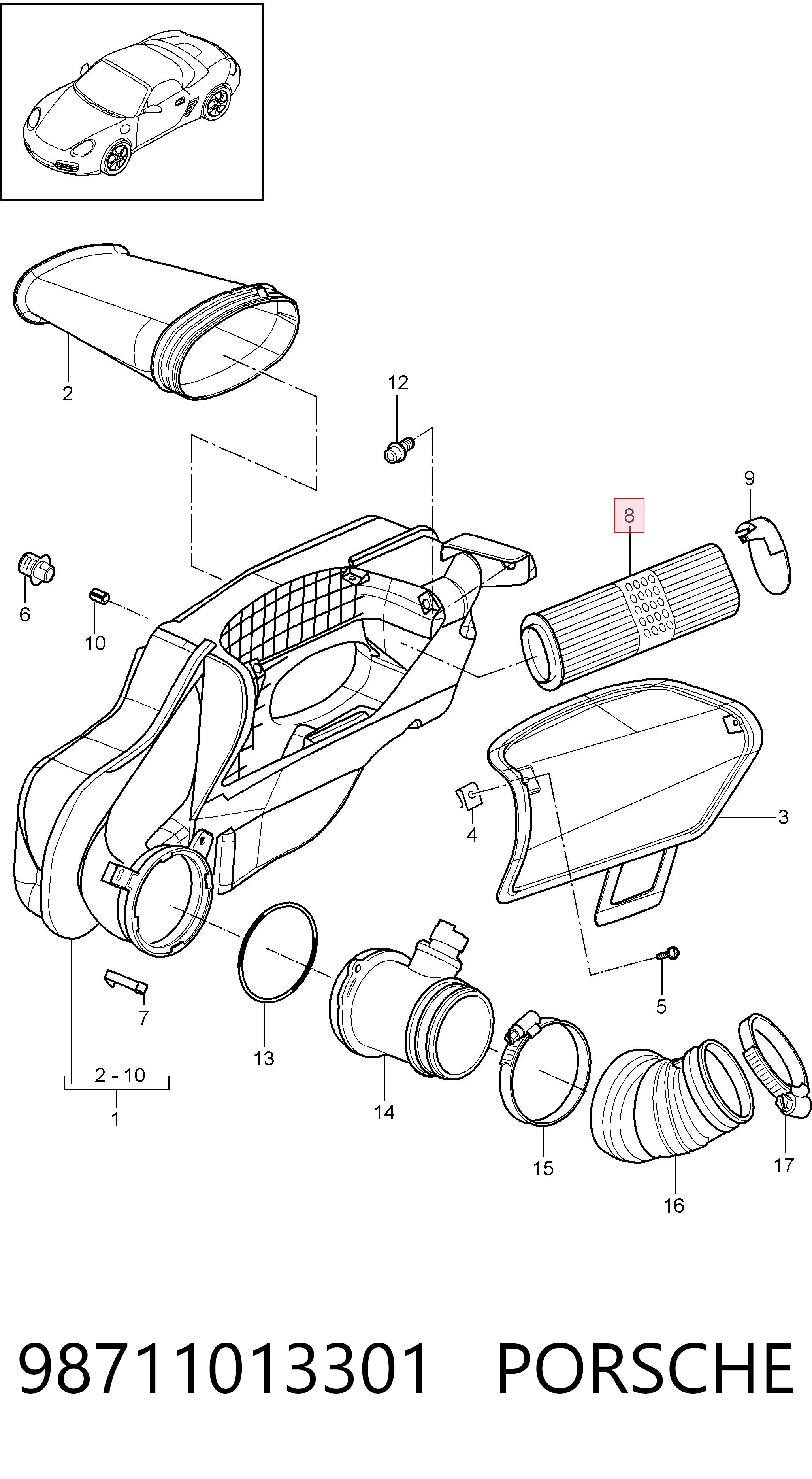  do Porsche Boxster  (987)