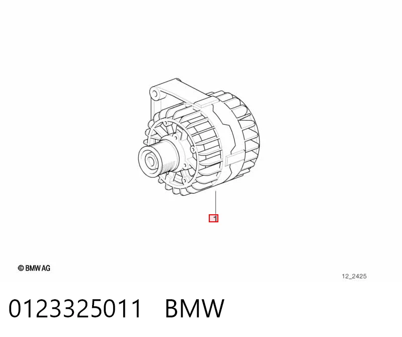 0123325011 BMW Alternator