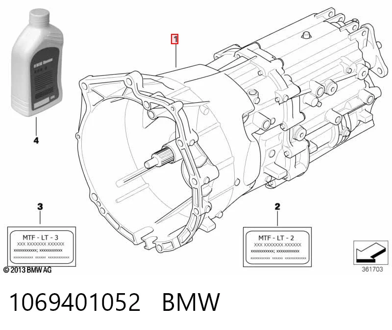 Mechaniczna skrzynia biegów w komplecie do BMW 3  E46