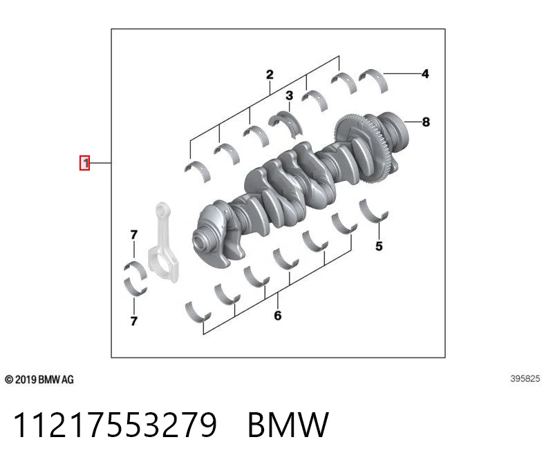 Wał korbowy silnika do BMW X3  E83