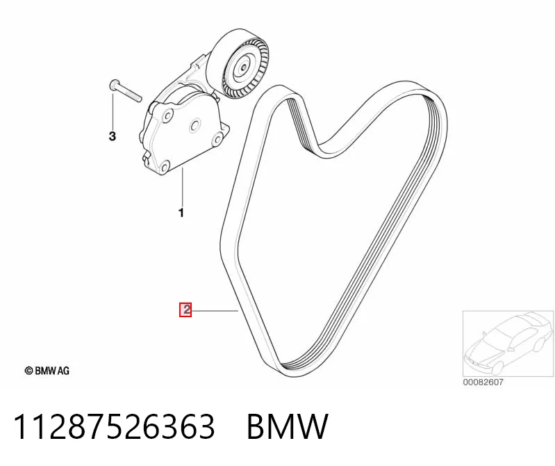 Do koszyka 98487322 Fiat/Alfa/Lancia Pas napędowy mechanizmów