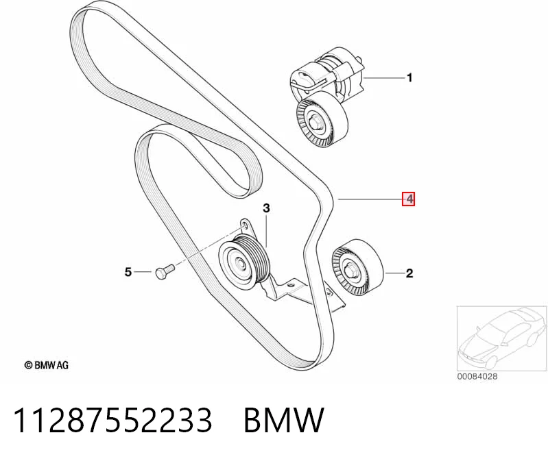 11287552233 BMW Pas napędowy mechanizmów