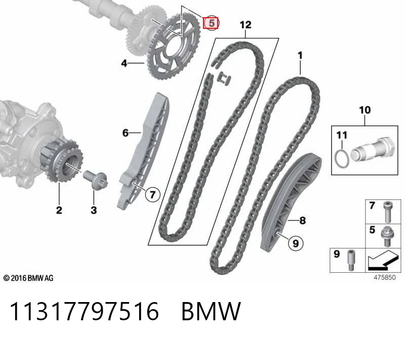 11317797516 BMW