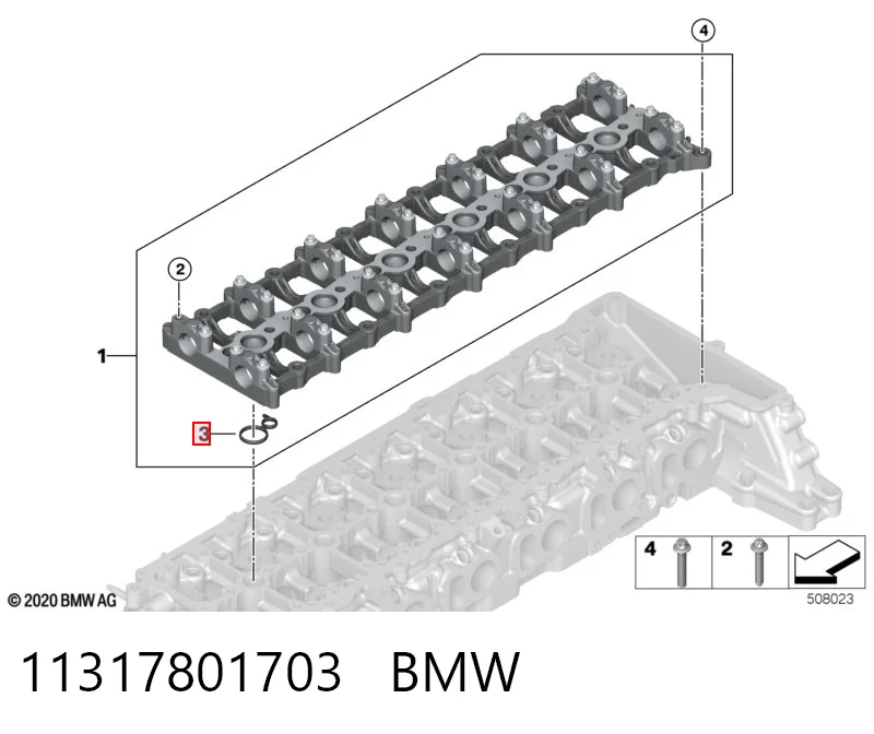 11317801703 BMW Wtryskiwacz paliwa