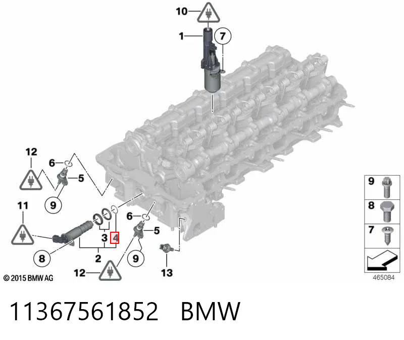 11367561852 BMW Uszczelka regulatora faz rozrządu