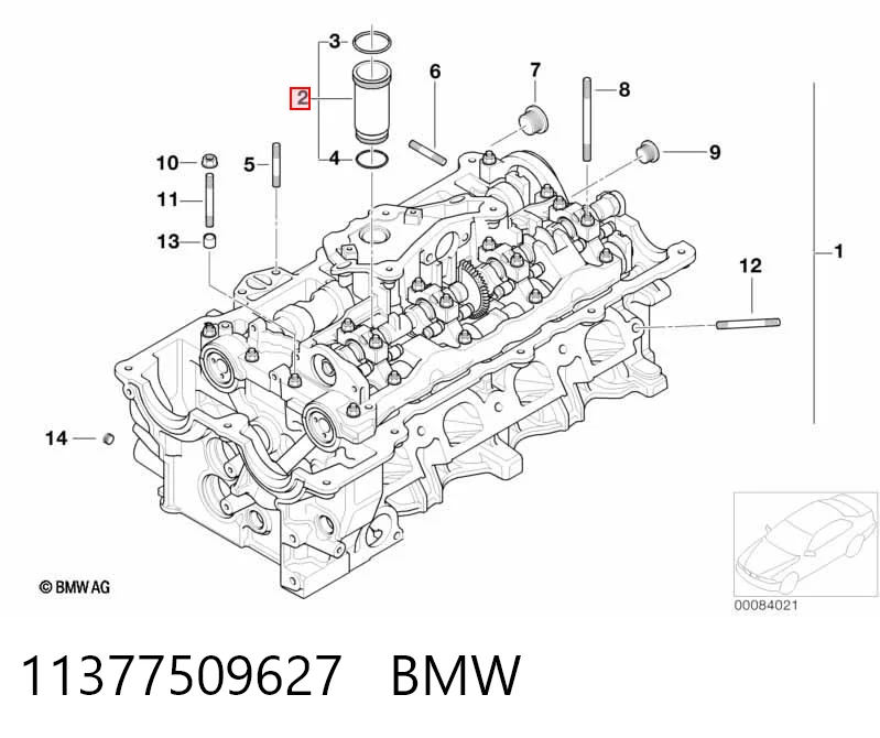 11377509627 BMW Tuleja świecy zapłonowej