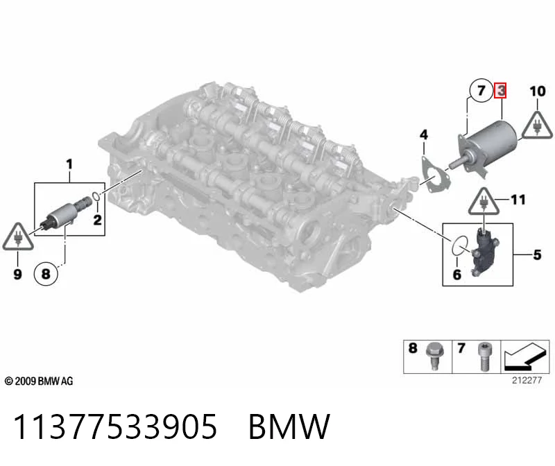 11377533905 BMW Regulator faz rozrządu