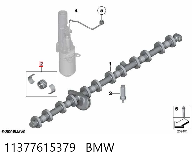 11377615379 BMW Łożysko wyciskowe (oporowe) wału sprzęgłowego