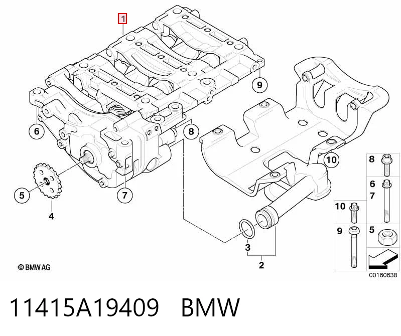 11415A19409 BMW