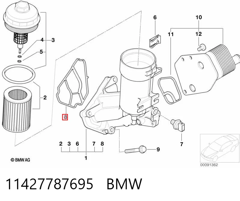 11427787695 BMW