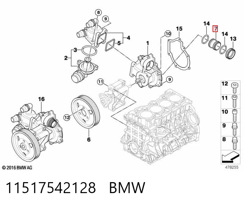11517542128 BMW