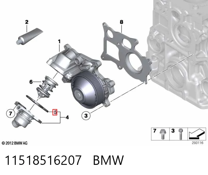 11518516207 BMW