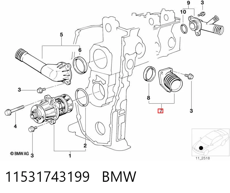 11531743199 BMW