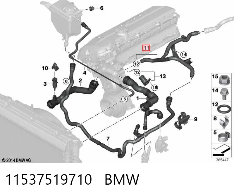 11537519710 BMW