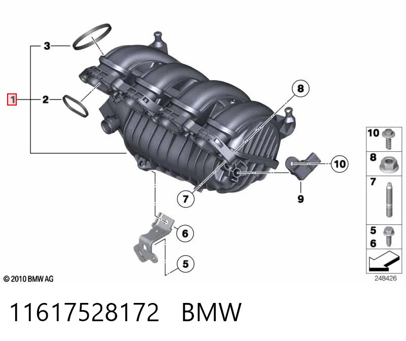  Kolektor ssący Mini COUNTRYMAN 