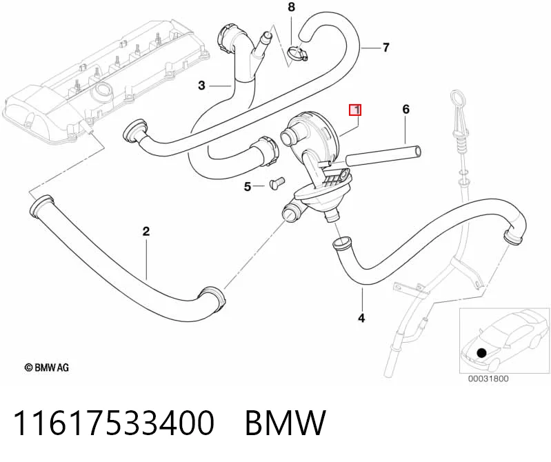11617533400 BMW