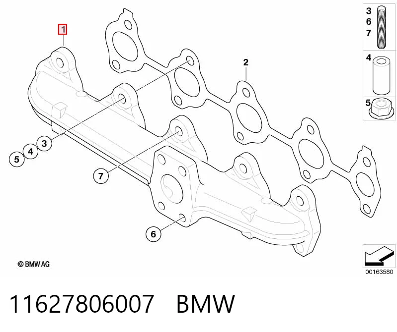 Kolektor wydechowy do Ford Focus III CB8