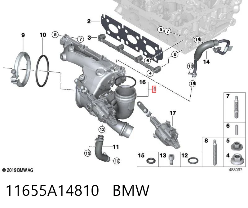 Turbina do BMW X1  F48