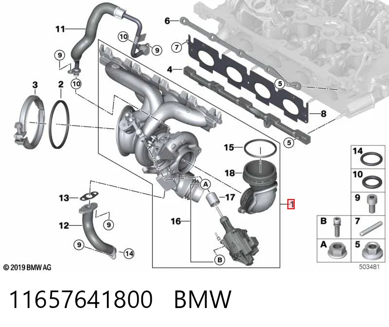 Turbina do Mini Cooper  F55