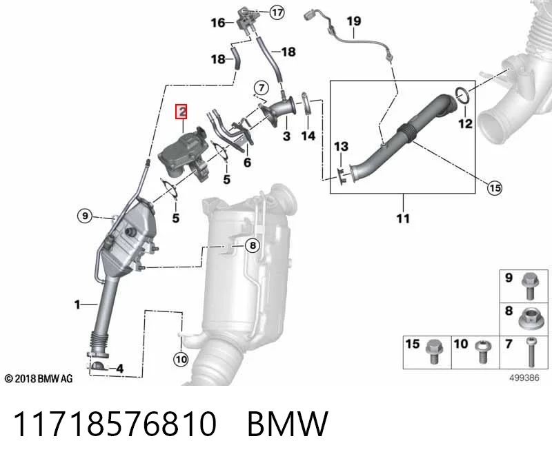 Zawór recyrkulacji spalin EGR Mini COUNTRYMAN kombi (F60) (2016 - 2026) cena, od 165,94 USD