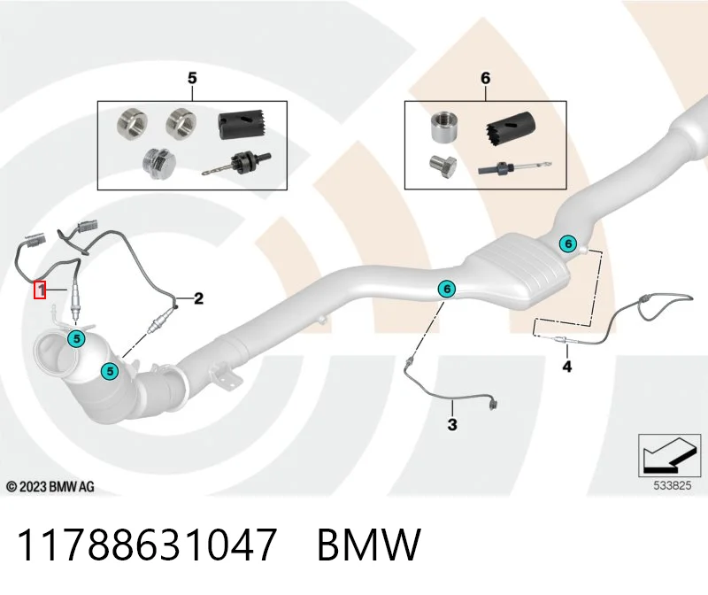11788631047 BMW Sonda lambda czujnik tlenu przed katalizatorem