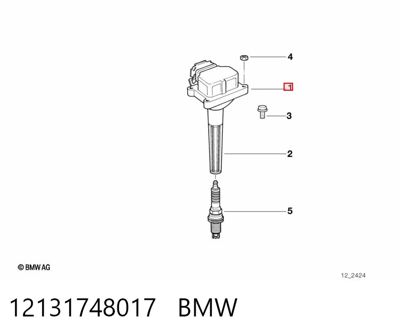 12131748017 BMW Cewka zapłonowa