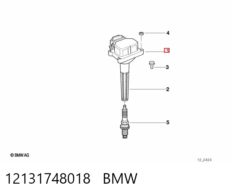 12131748018 BMW Cewka zapłonowa
