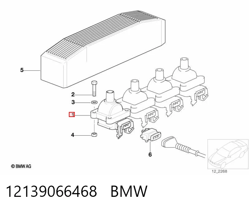 12139066468 BMW Cewka zapłonowa
