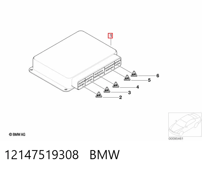 Sterownik silnika do BMW X5  E53