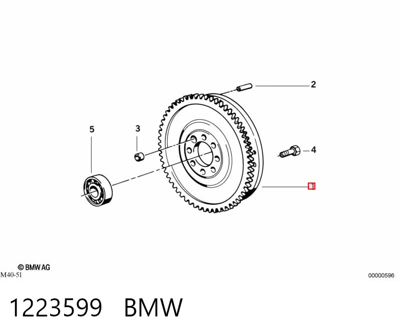 Koło zamachowe silnika BMW 3 sedana (E36) (1990 - 1998) cena, od 309,09 USD