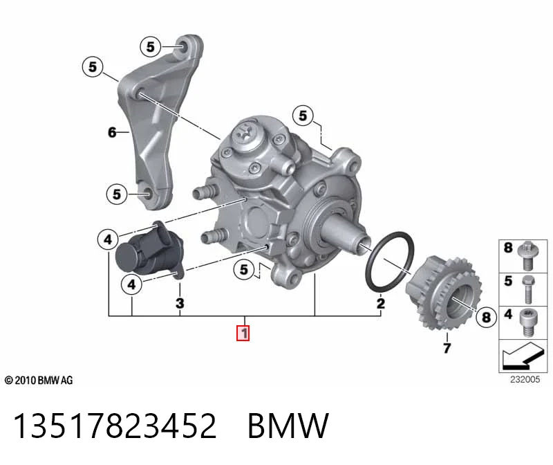 Pompa wtryskowa wysokiego ciśnienia do Mini Clubman I R55