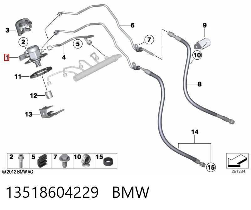 13518604229 BMW Pompa wtryskowa wysokiego ciśnienia