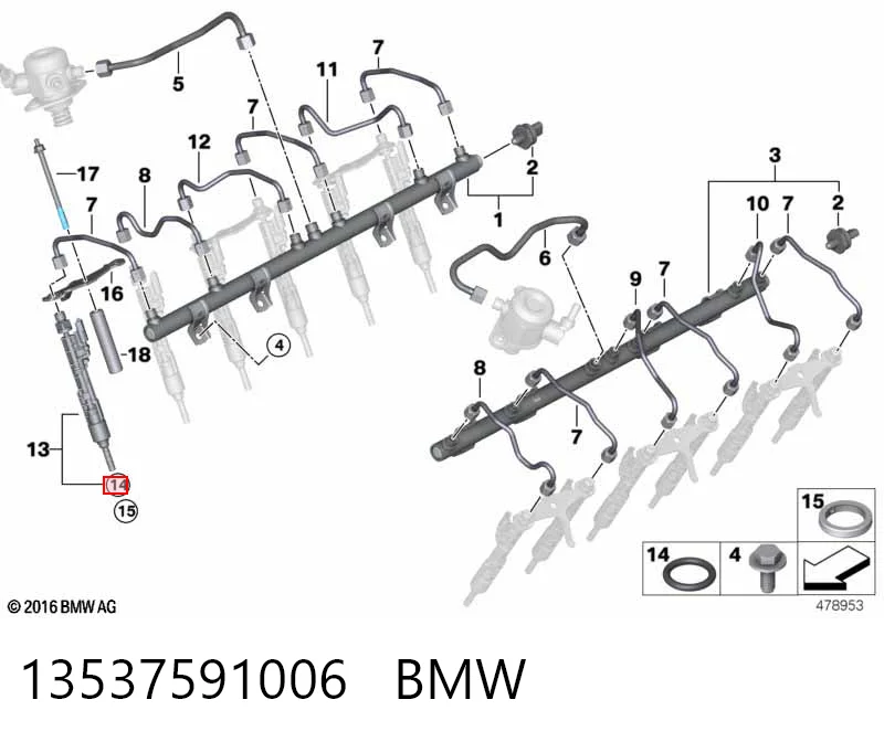 Do koszyka A0299971645 Mercedes Pierścień uszczelniający wtryskiwacza