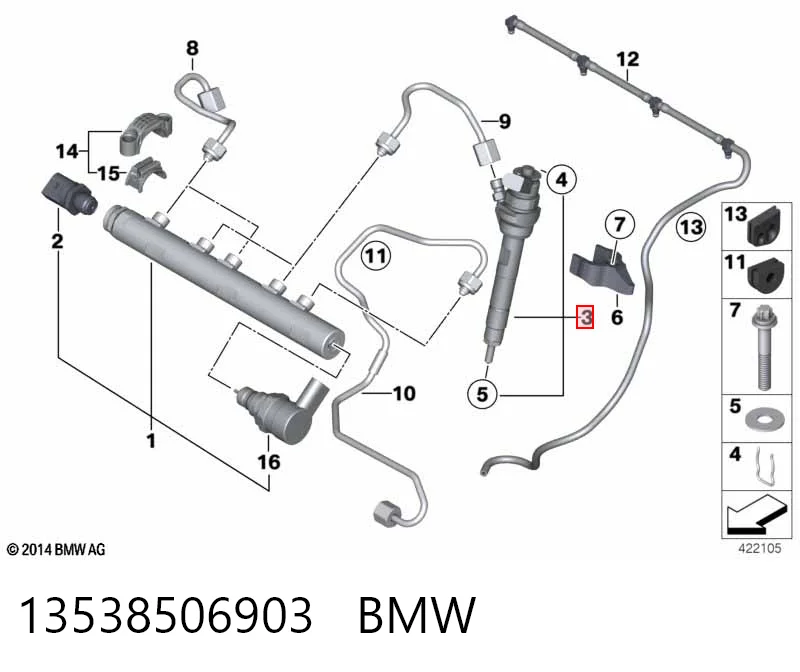 Do koszyka Wtryskiwacz paliwa Mini COUNTRYMAN  R60