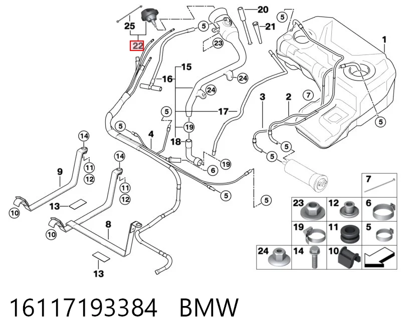 16117193384 BMW