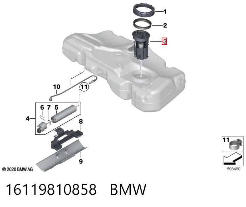 16119810858 BMW